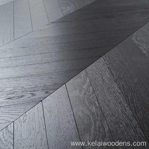 Black oak fishbone Floor